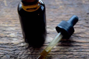 Tincture Bottle and Dropper